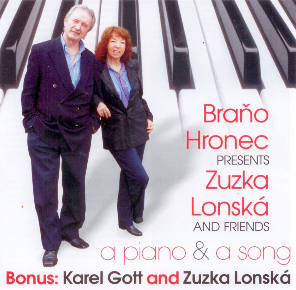 Cover of the CD Braňo Hronec Presents Zuzka Lonská and Friends